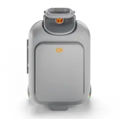 Kinderkraft Cabby Valigia Bambini 2 In 1 Ride-on Da Cabina Grey - valige e borse da viaggio