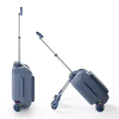 Kinderkraft Cabby Valigia Bambini 2 In 1 Ride-on Da Cabina Blu - valige e borse da viaggio