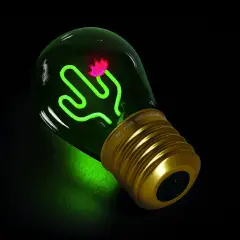 Legami - Bulb Fiction Lampada Da Tavolo A Forma Di Lampadina Cactus - legami
