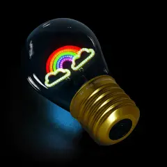 Legami - Bulb Fiction Lampada Da Tavolo A Forma Di Lampadina Arcobaleno - legami