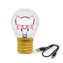 Legami - Bulb Fiction Lampada Da Tavolo A Forma Di Lampadina Gattino - legami