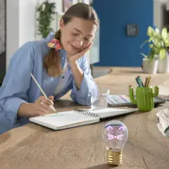 Legami - Bulb Fiction Lampada Da Tavolo A Forma Di Lampadina Gattino - legami