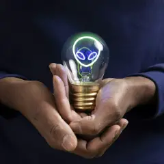 Legami - Bulb Fiction Lampada Da Tavolo A Forma Di Lampadina Alien - legami