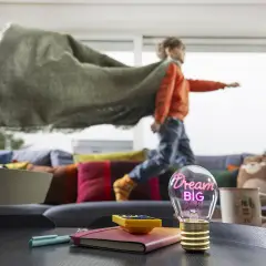 Legami - Bulb Fiction Lampada Da Tavolo A Forma Di Lampadina Dream Big - legami