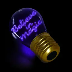 Legami - Bulb Fiction Lampada Da Tavolo A Forma Di Lampadina Believe In Magic - legami