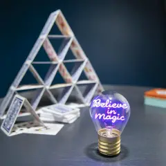 Legami - Bulb Fiction Lampada Da Tavolo A Forma Di Lampadina Believe In Magic - legami
