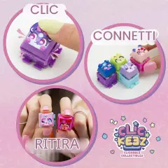 Goliath Clickeez Bubble Pops 2 Pezzi Serie 3 - collezionabili bambina
