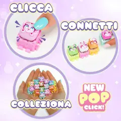 Goliath Clickeez Bubble Pops Portachiavi Deluxe Serie 3 - collezionabili bambina