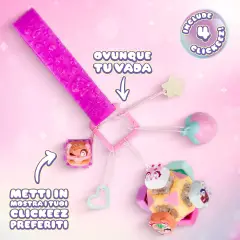 Goliath Clickeez Bubble Pops Portachiavi Deluxe Serie 3 - collezionabili bambina