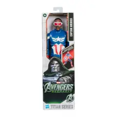 Avengers Doomsday Titan Hero Personaggio Articolato 30cm - Capitan America - action figures ed accessori