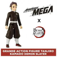 Demon Slayer Anime Heroes Mega Tanjiro Kamado Personaggio 30cm - action figures ed accessori