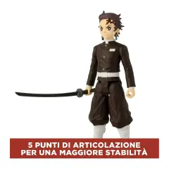 Demon Slayer Anime Heroes Mega Tanjiro Kamado Personaggio 30cm - action figures ed accessori