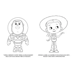 Toy Story - Mini Staccattacca e Colora - Prima biblioteca