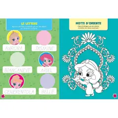 Principesse Cuties - Libro con 500 Sticker - Prima biblioteca