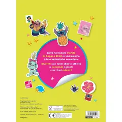 Angel e Stitch - Libro con 500 Sticker - Prima biblioteca