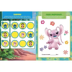Angel e Stitch - Libro con 500 Sticker - Prima biblioteca