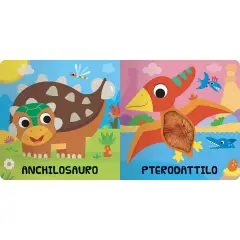 Dinosauri - Libro Tocca Tocca per Bambini - Prima biblioteca
