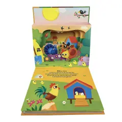 Fattoria - Libro Pop-Up 3D per Bambini - Prima biblioteca