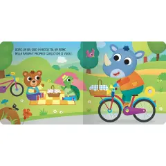 Libro Tattile Sonoro per Bambini - Veicoli - Prima biblioteca