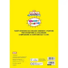 Iron Man - Libro Unisco i Puntini Marvel - Prima biblioteca