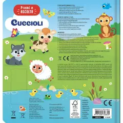 Libro Sonoro Premi e Ascolta - Cuccioli - Prima biblioteca