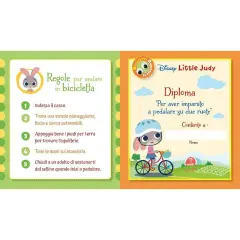 Libro Disney Little Judy Occhietti Curiosetti - In Bicicletta Senza Paura - Prima biblioteca