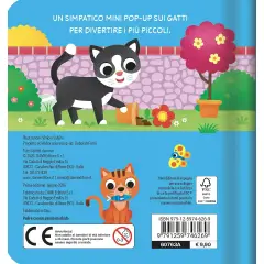 Mini Libro Pop-Up - Gatti Birichini - Prima biblioteca