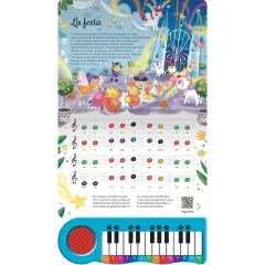 Libro Pianoforte per Bambini - Unicorni - Prima biblioteca