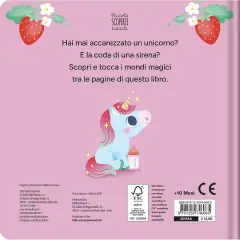 Unicorni e Mondi Magici - Piccole Scoperte Tattili - Prima biblioteca