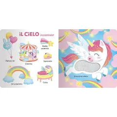 Unicorni e Mondi Magici - Piccole Scoperte Tattili - Prima biblioteca
