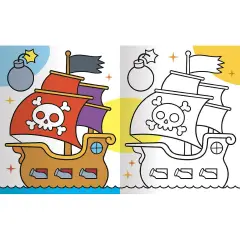 Libro Da Colorare - Pirati - Prima biblioteca
