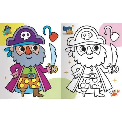 Libro Da Colorare - Pirati - Prima biblioteca