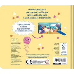 Mare - Libro Acquacolor da Colorare con Acqua - Prima biblioteca