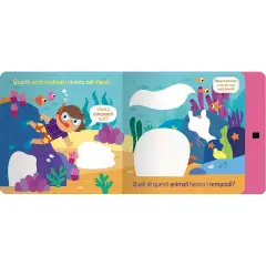 Mare - Libro Acquacolor da Colorare con Acqua - Prima biblioteca