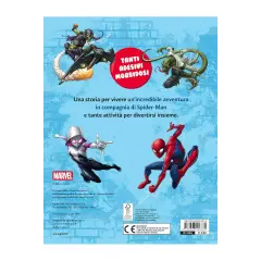 Spider-Man - Libro con Bubble Stickers Marvel - Prima biblioteca