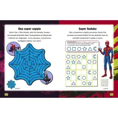 Spider-Man - Libro con Bubble Stickers Marvel - Prima biblioteca