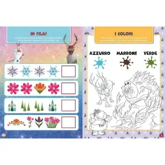 Frozen - Libro con 500 Sticker Disney - Prima biblioteca