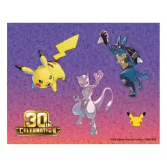 Pokemon 30° Anniversario - Collezione Con Adesivi Lucario - giochi di società