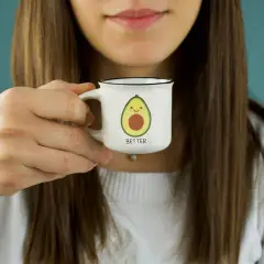 Legami - Expresso Per Due Set Tazzine Da Caffè Avocado - legami