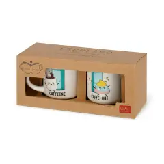 Legami - Expresso Per Due Set Tazzine Da Caffè Caffein - Caffeout - legami
