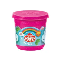 Didò Tris Rosa/Magenta/Azzurro Glitter Barattoli 200gr - Paste per modellare