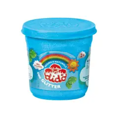Didò Tris Rosa/Magenta/Azzurro Glitter Barattoli 200gr - Paste per modellare