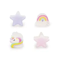 Legami Clip Me Up! - Set Di 4 Mini Mollettine Capelli - Unicorn - legami