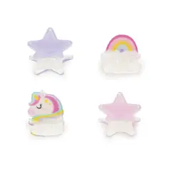 Legami Clip Me Up! - Set Di 4 Mini Mollettine Capelli - Unicorn - legami