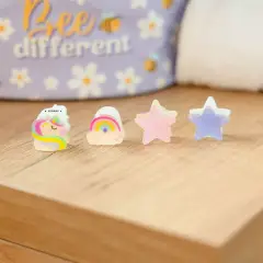 Legami Clip Me Up! - Set Di 4 Mini Mollettine Capelli - Unicorn - legami