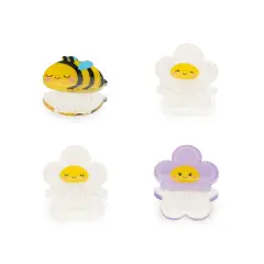 Legami Clip Me Up! - Set Di 4 Mini Mollettine Capelli - Bee - legami