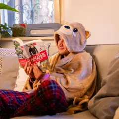 Legami Cosy Hugs! Coperta Con Cappuccio - Teddy Bear - legami