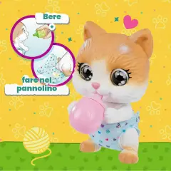 Pamper Petz Gattino Con Lettino - collezionabili bambina