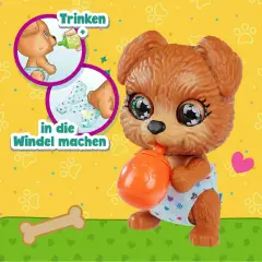 Pamper Petz Cagnolino Con Lettino - collezionabili bambina