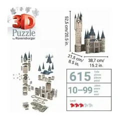 Puzzle 3D Harry Potter Hogwarts Castle: Astronomy Tower - puzzle 3d